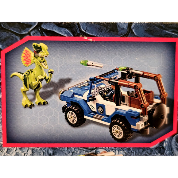 DILOPHOSUARUS AMBUSH Jurassic World LEGO Set #75916 NEW Sealed RETIRED Unopened - Picture 10 of 16